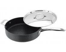 Stellar 6000 Hard Anodised Saute Pan 28cm Stellar 6000 Hard Anodised Saute Pan 28cm